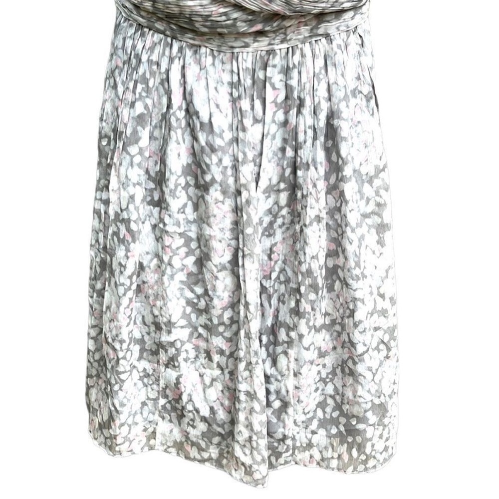 NWT J. Crew Heidi Silk Chiffon Dress Women’s Size 4 - Picture 7 of 10